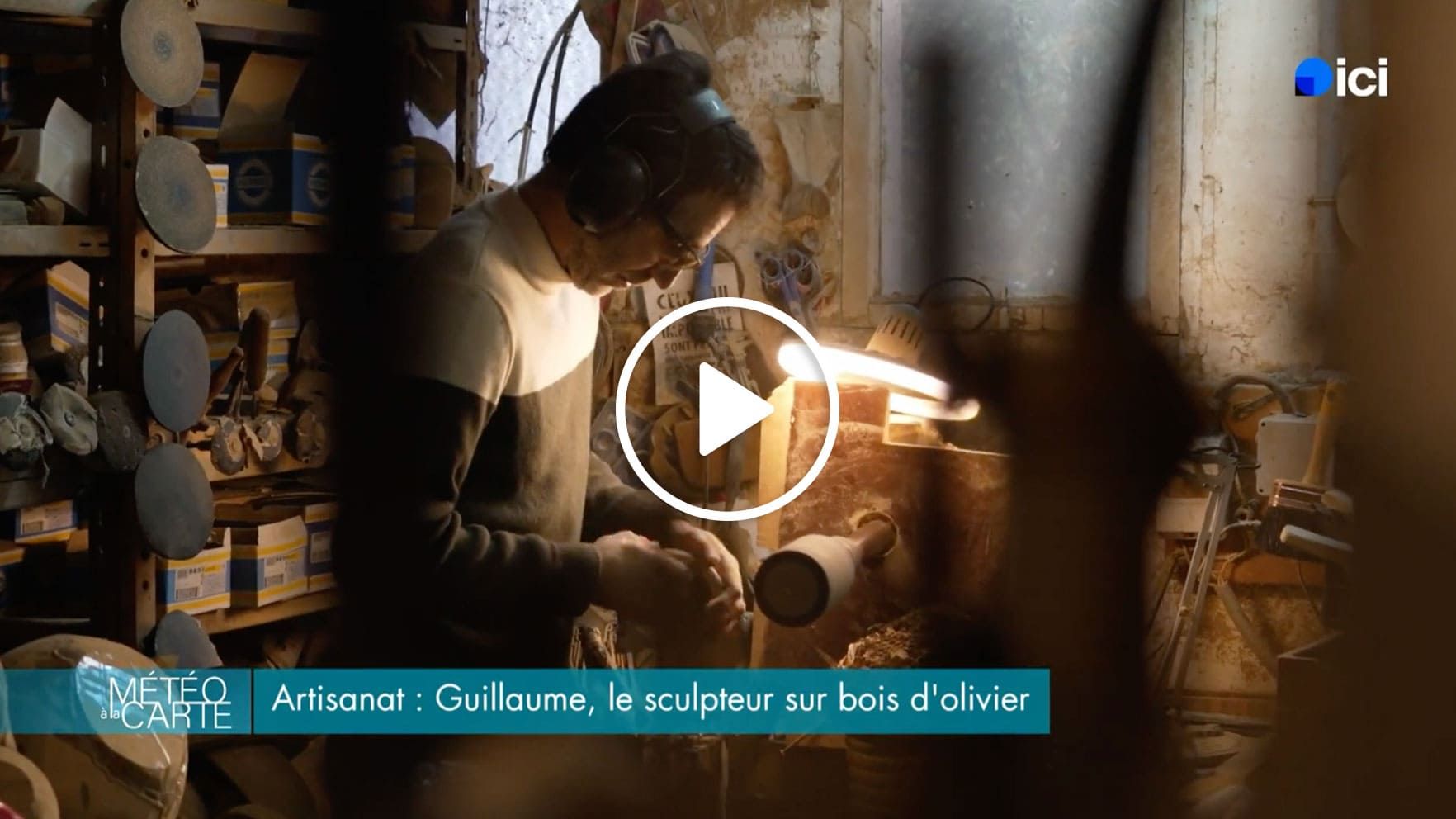 Aperçu de la vidéo passage télévisé du Travail du Bois d'olivier dans l'émission Les 100 Lieux qu'il faut voir de France 5