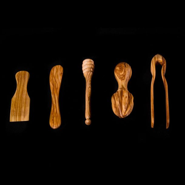 Ustensiles divers  - Le travail Artisanal du Bois d'Olivier 