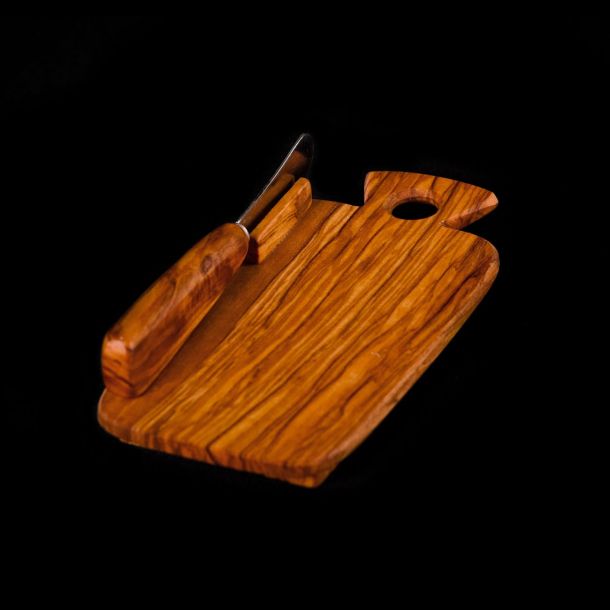 Dessous de plat à lattes - Le travail Artisanal du Bois d'Olivier 