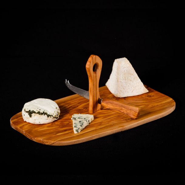 Plateau à fromage - Le travail Artisanal du Bois d'Olivier